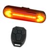 Wireless Turn Signal Brake Light with Remote Control USB Rechargeable Tail Light