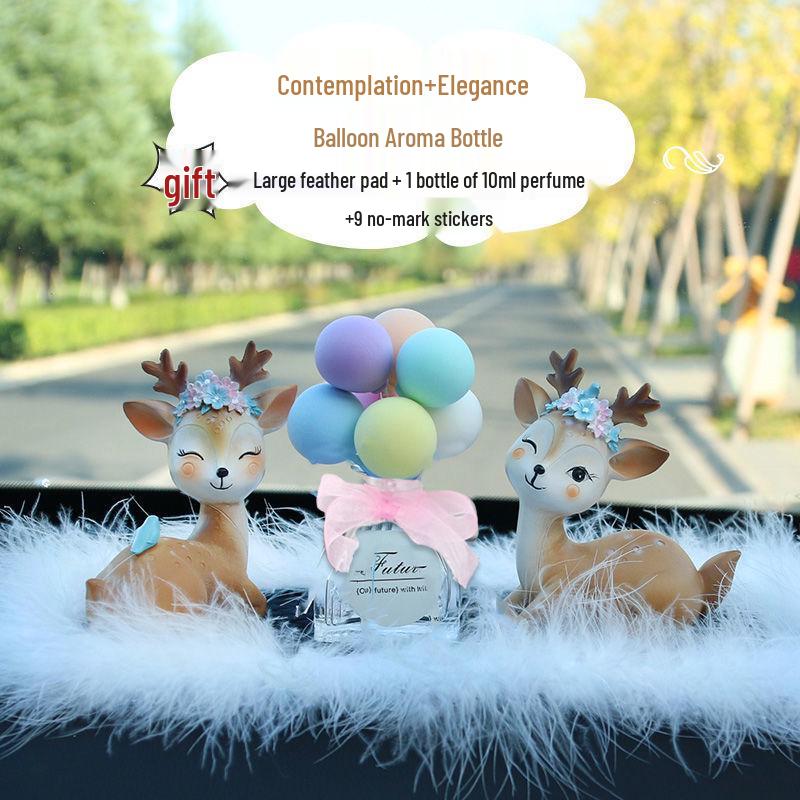 Deer Car Ornament: Stylish and Unique Interior Decoration for Men and Women