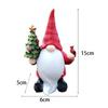 Cute Christmas Santa Claus Statue Creative Gnome Decor Sculptures Crafts Dwarfs Figurines  Lawn