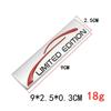 Car Styling 3D Metal Limited Edition Emblem Badge Stickers Decals Auto Truck Motorcycle Car Accessories Automobiles