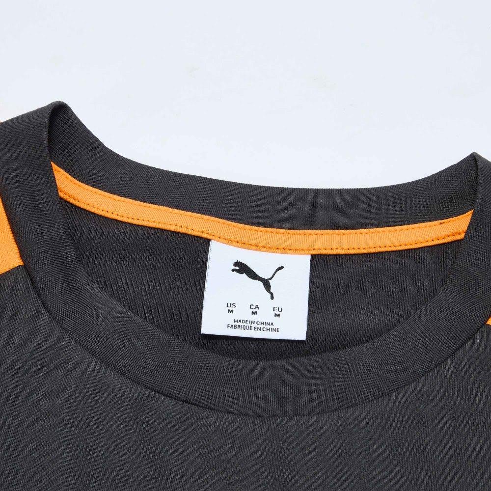 Puma X McLaren Replica Racing Norris Knitted Crew Neck Short Sleeve T-Shirt Men tops 713953-01
