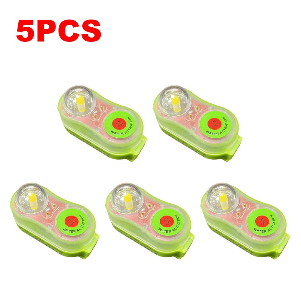 LED Life Jacket Light Survivor Locator Light Lithium Seawater Self-Lighting Light Life-saving Adult Children For Life Vest