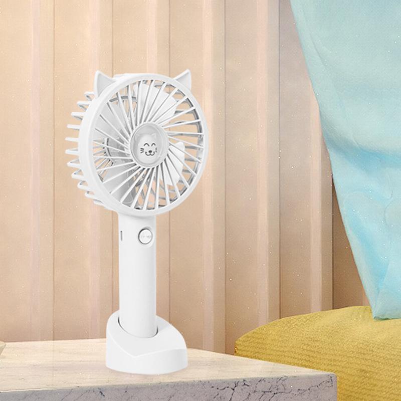 Handheld Portable Mini Fan USB Charging Electric Fan 3 Speeds Adjustment Cooling Appliances Camping Fan for Outdoor Travel