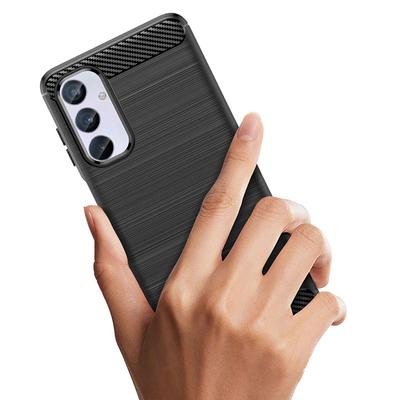 Pro Samsung Galaxy M54 5G Silikonové pouzdro Nárazuvzdorný Matný kryt pro galaxy f54 5g Luxusní Pouzdra z uhlíkových vláken Coque Fundas