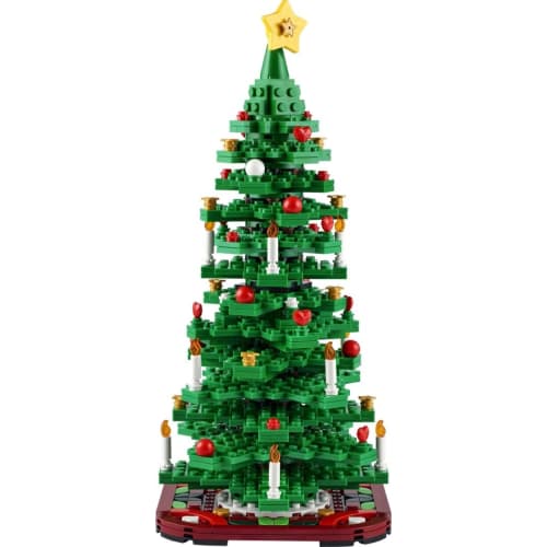 LEGO Vánoční vánoční stromeček Stolní mini stylová dekorace Dárek Hračka Vánoční dárek Blok Chlapci Dívky Děti Studenti základní školy 12 Y
