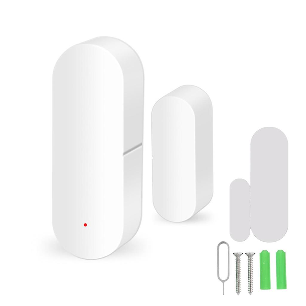Smart WiFi Door Window Open Closed Sensor Detectors Voice Control for Google Home for Tuya