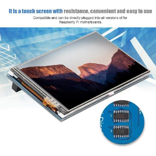 3.5 Inch 480x320 Colorful LCD TFT LCD, High Resolution Monitor for, Long Lifespan, Not Easy to Damage, HD Mini Universal Display