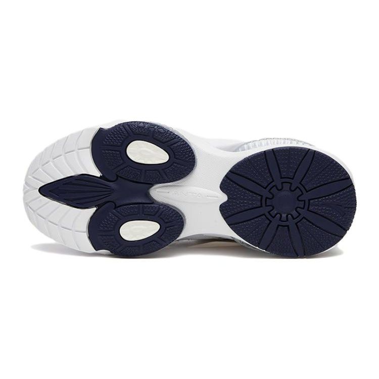 Anta UFO 4.0 Durable Kids Casual Shoes Kids Shoes White Blue Green 312226990A-4