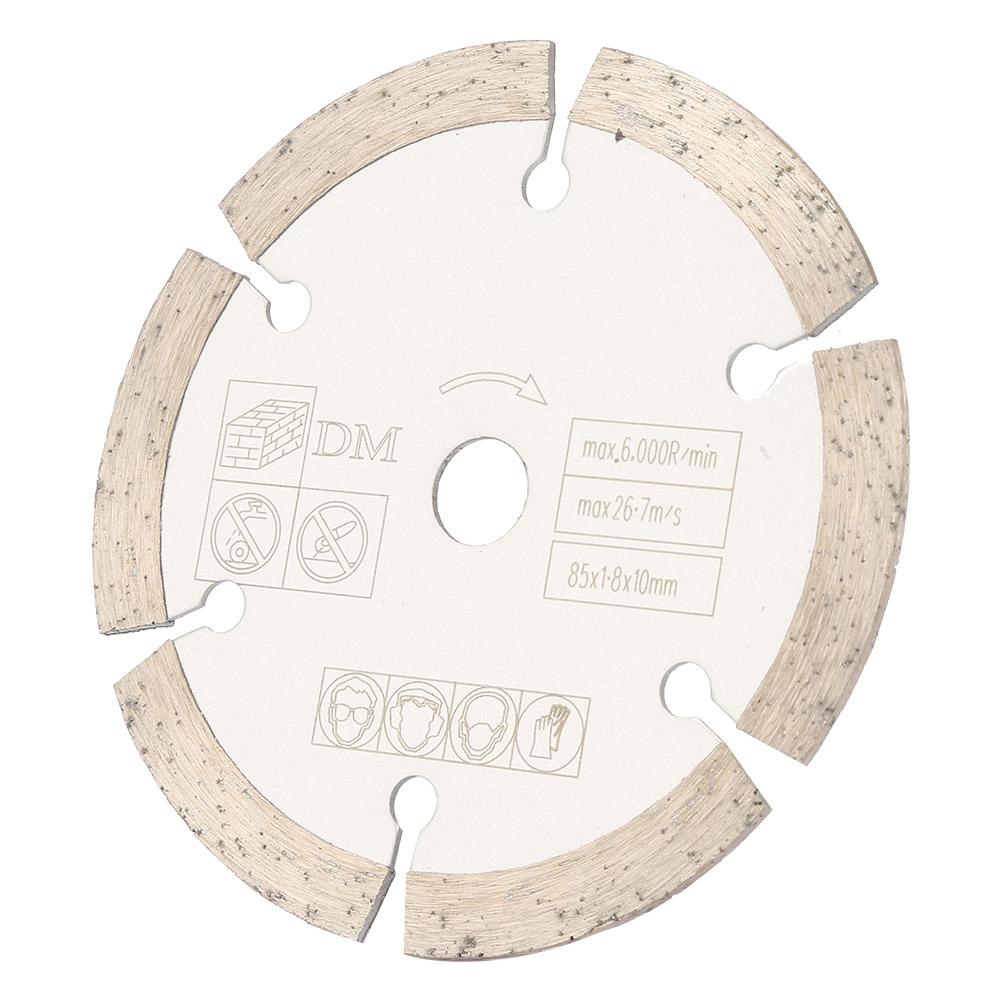 

85 мм x 10 мм Алмазная дисковая пила для деревообработки, вращающийся инструмент, режущий диск