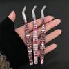 High Precision Curved Stickers Tweezers Anti-static Eyelash Curler  Miniature Scene Stickers