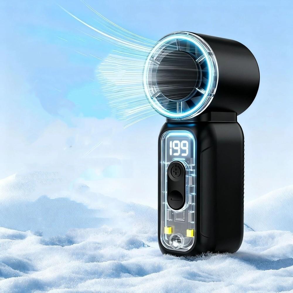 Ultra-Quiet Personal Cooling Fan Powerful Wind Pocket Travel Fan Mini Handheld Fan Camping