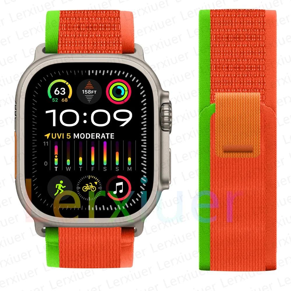Armbänder für Apple Watch ultra2 Band 49mm 46mm 42mm 44mm 40mm 45mm 41mm Trail-Loop-Armband correa iwatch Serie se 3 7 8 9 10 11