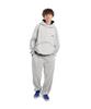 Sun Love Crescent Brushed Sweatpants Heather Gray