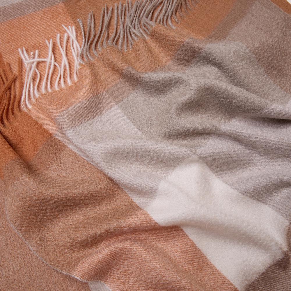 2025 Autumn/Winter Unisex 100% Pure Cashmere Plaid Scarf Shawl