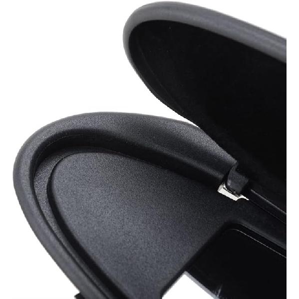 Car Sun Visor Mirror Covers And Base Replacement, Visor Vanity Mirror Caps W/Mirror For Porsche 996/997-911 986/987 For Boxster For Cayman