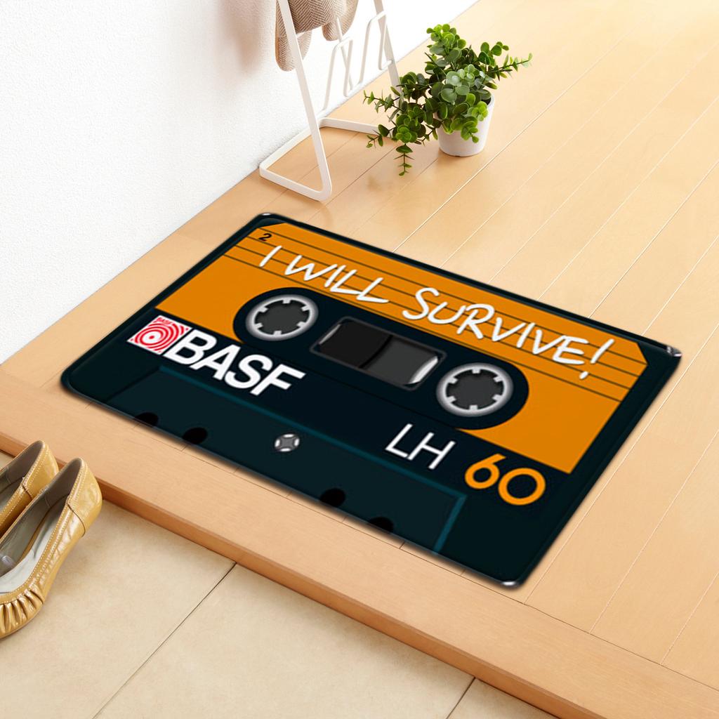 Creative Home Door Mat Water Absorbent Non-Slip Mat Living Room Kitchen Floor Mat Bedroom Carpet