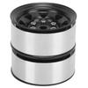 4pcs 1.55" RC Wheel Rim Hubs Axial AX90069 for Crawlers, Universal RC Wheel Hubs, Black