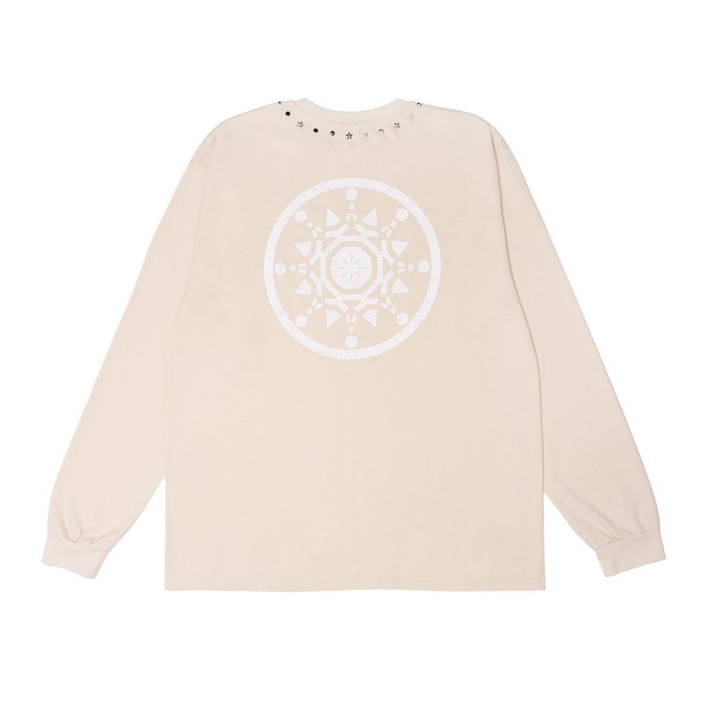 NOSCOULEURS Ethnic Long Sleeve Beige