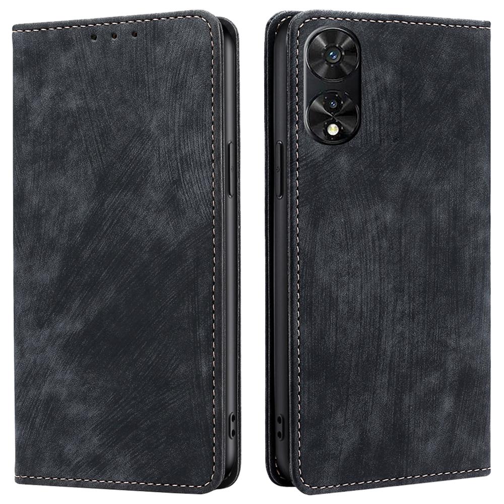 For TCL 505 Wholesale Phone Case RFID Blocking Wallet Stand Anti-Scratch PU Leather Cover