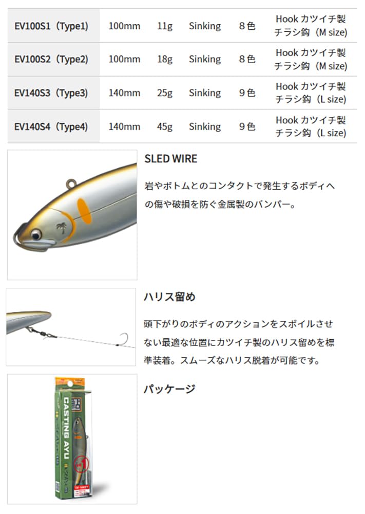 Palms Escape Vibe 140S Type 4 45g MAL731 Autumn Ayu EV140S4