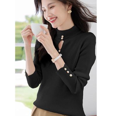 Mocana Women's Elegant Long-Sleeve Knit Top