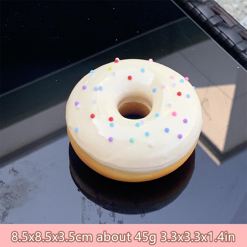 PU Doughnuts Cakes Faux Donut Food Model Bread Party Chocolate Frosting Stress Relief Simulation Wholesale Sugar Sweet Candy Toy