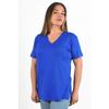 Women's V-neck Large Size T-shirt Cty-cnd-01
