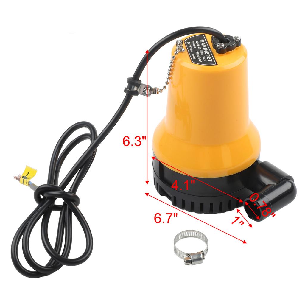 For Garden Use Circulation Pump Submersible Circulation Long Lasting Electric Water Pump As Shown In The Figure