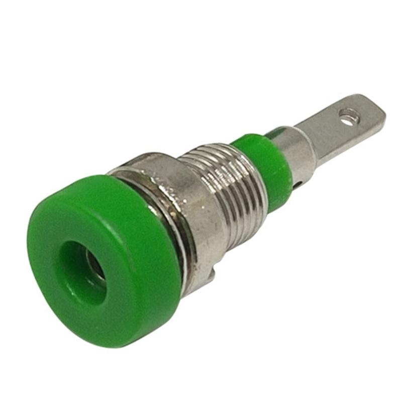 4mm Banana Jack Socket Female Adapter Panel Mount Binding Post M4x28 for Satellites Center Speakers to AVreceivers