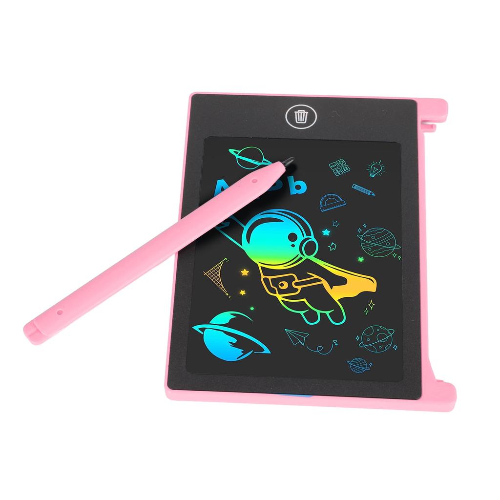Mini LCD Writing Tablet Waterproof 4.5in Erasable Reusable Electronic Drawing Pad Doodle Board for