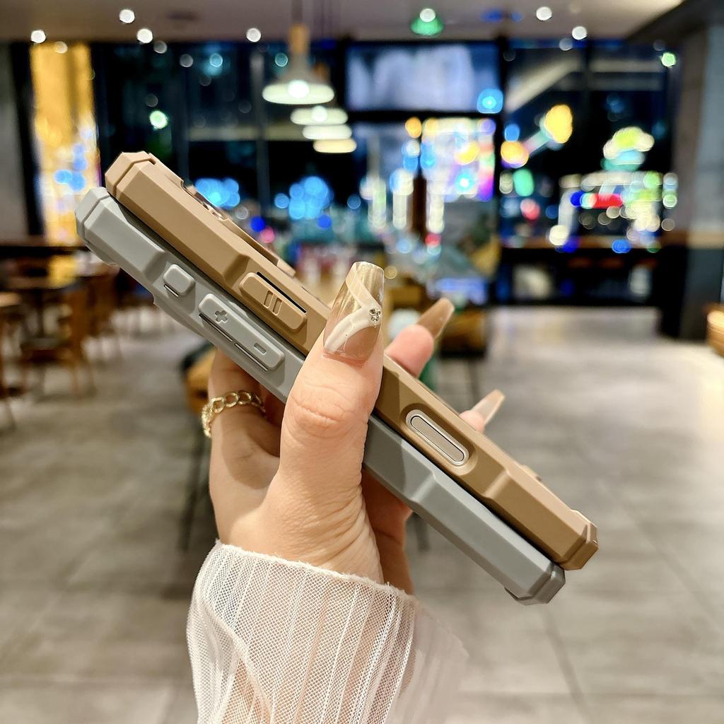 iPhone 17 Air Magnetic Stand Case: Four-Corner Protective, Drop-Proof, Compatible with iPhone 16 Pro Max