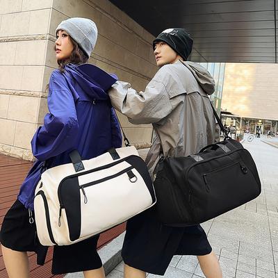 New Large-capacity Leisure Sports Fitness Bag Dry and Wet Separation Storage Bag Simple and Fashionable Portable Shoulder Messenger Bag