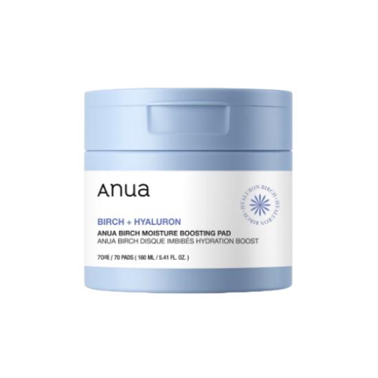 Anua Birch Water Hydrating Boost Pad Soothing & Moisturizing 70 Sheets (160ml)
