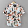 Hawaiian short-sleeved shirt for men, versatile, casual, trendy and handsome summer men's personalized shirt