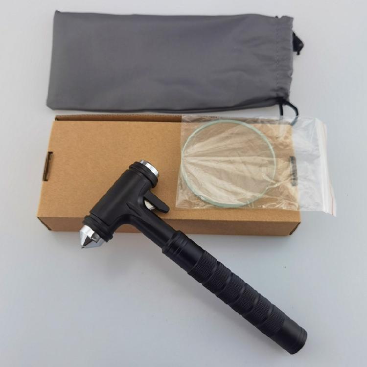 Auto-Notfallhammer Fensterschneider mit Gurtschneider Rettungshammer Sicherheits hammer für Auto Bus Glasbrecher Tragbar