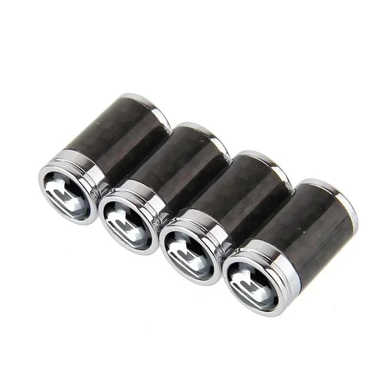 New 4pcs Car Wheel Valve Caps for Volkswagen Passat Tiguan Golf Bora Jetta Beetle Scirocco Sharan Sagitar Tire Dust Cover S