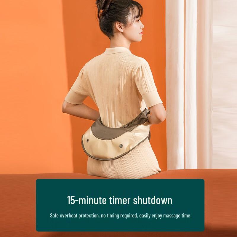 TaiChang Multi-Zone Neck and Shoulder Kneading Massager with Heat CN plug (adapter included)