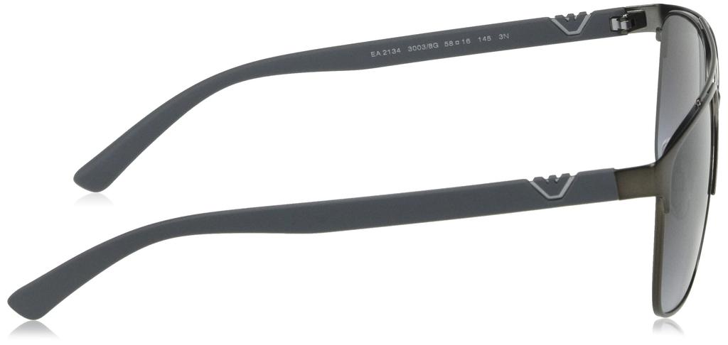 Emporio Armani Women's Sunglasses EA2133, 301373 Shiny Pale Gold, 57mm