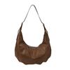 PU Hobo Bag Women's Fashion Shoulder Tote with Soft Texture Large Capacity Casual Everyday Handbag