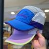 2025 Summer Duckbill Cap, Unisex, Color-Blocked, Letter Design, Lightweight, Sun-Protective, Breathable, and Quick-Drying Baseball Cap