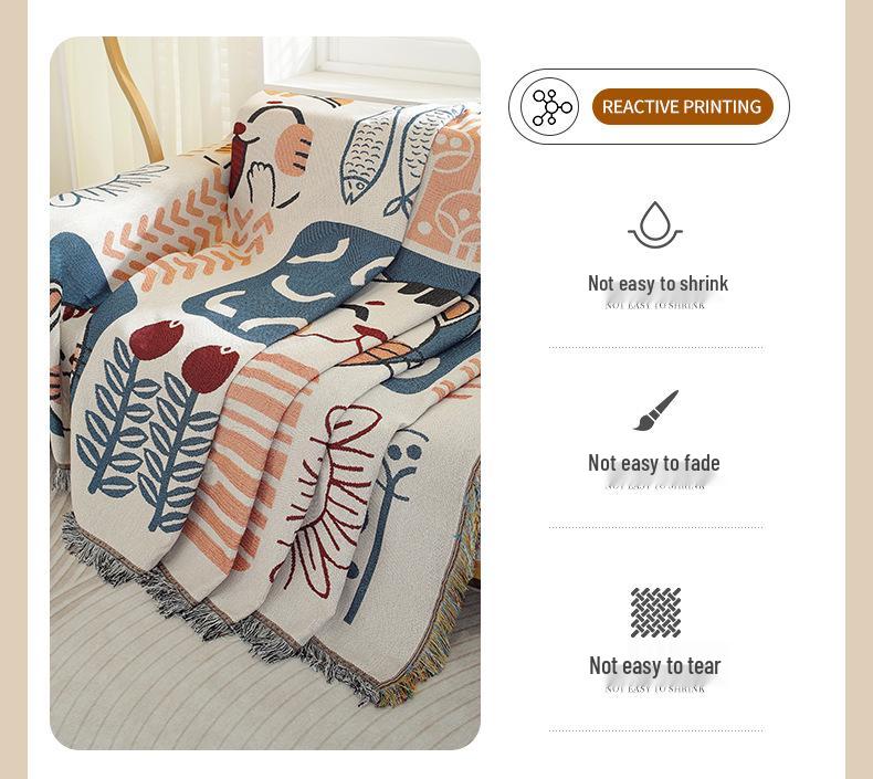 Universal Non-Slip Sofa Cover: All-Season Modern Minimalist Knitted Cushion Towel (2025)