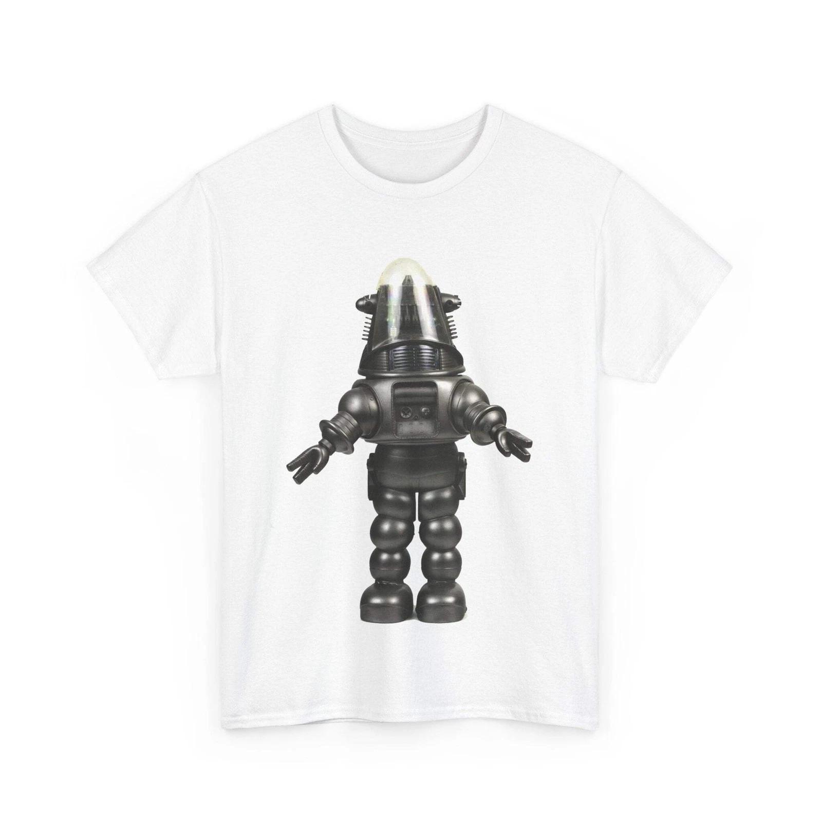 Robbie The Robot T-shirt Sci Fi Retro Vintage Science Fiction Cult Film 50s Icon 4XL