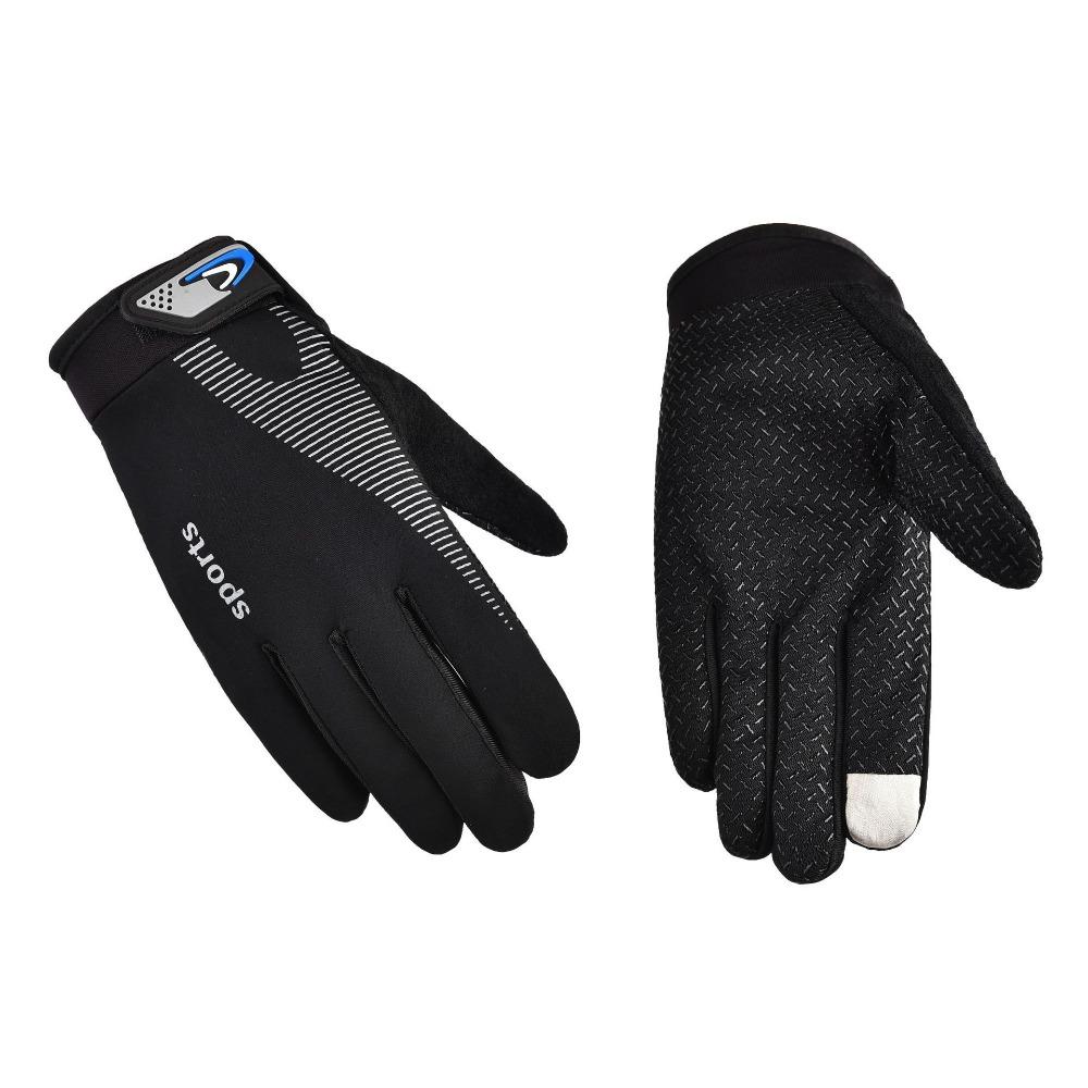 

Новые перчатки для занятий спортом на открытом воздухе, противоскользящие, солнцезащитные, дышащие, тонкие из ледяного шелка, велосипедные перчатки для весны и лета average size чёрный