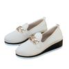 Pegged Heels Single Shoes Women's Shoes Thick-soled Shoes Casual Single Shoes
