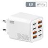 240W Power USB C Charger Head 8 Ports Fast Charger Adapter Wall Charger Adapter  Mobile Phone