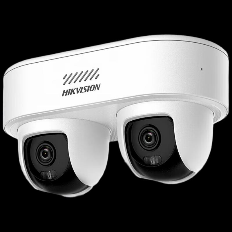 

Hikvision 4MP Dual-Lens Full-Color PoE Surveillance Camera