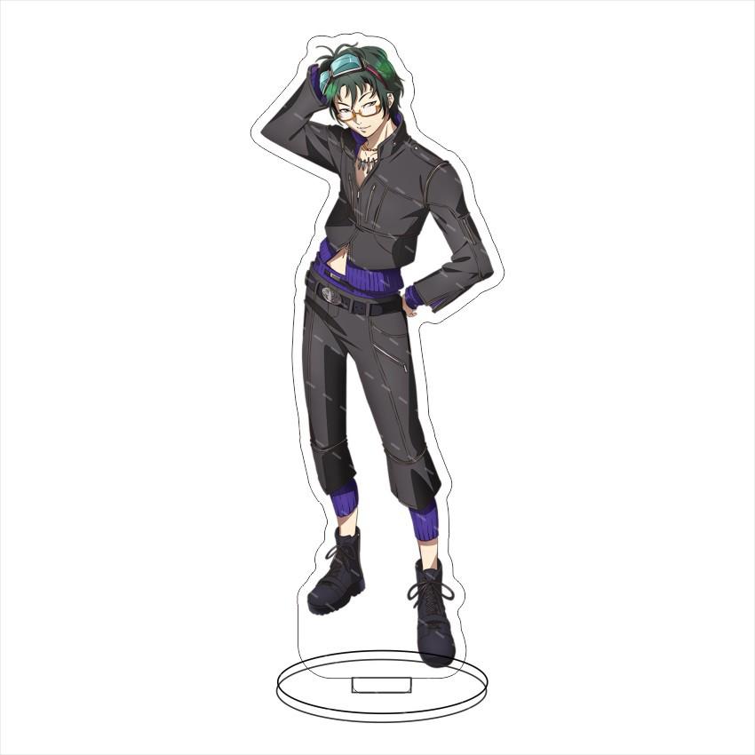Anime Gnosia Acrylic Stand Model Figures Yuri Setsu SQ Racio Jina Shigemichi Cosplay Model Dorm Decor Props Fans Gift