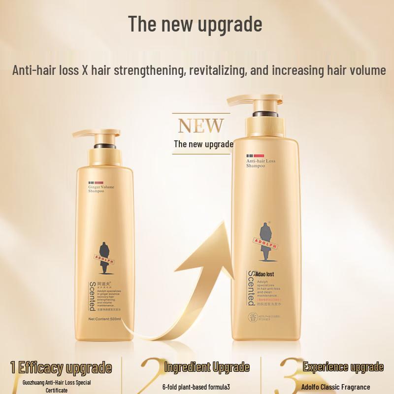 

Adolph Anti-Hair Loss & Growth Shampoo