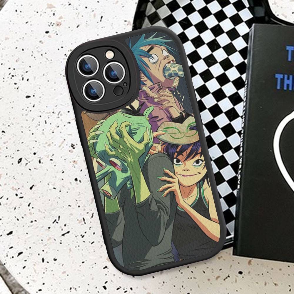 

Популярная виртуальная группа G-Gorillaz Чехол для телефона Жесткая кожа Для IPhone 16 15 14 13 12 Mini 11 14 Pro Max Xs X Xr 7 8 Plus Fundas 12 pro max