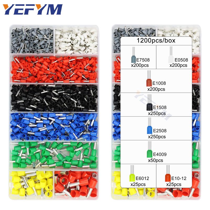 Square Self-Adjustable Crimping Tools for AWG23-7 Bootlace End-Sleeves Ferrule, Ratcheting Wire Crimping Plier,HSC8 6-4